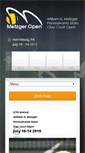 Mobile Screenshot of metzger-open.com